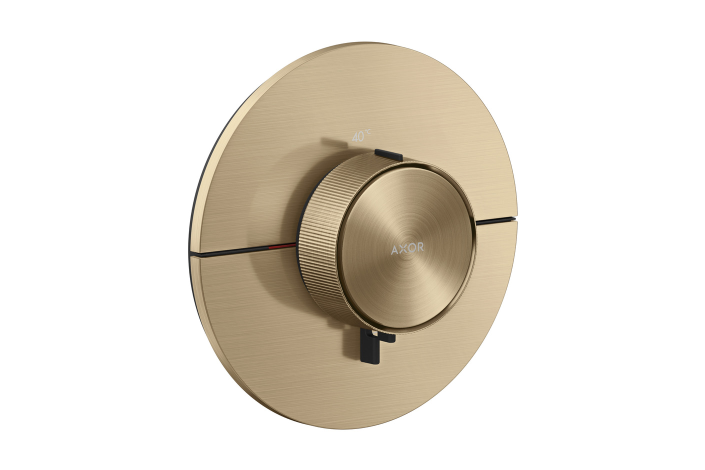 AXOR ShowerSelect ID Thermostat HighFlow for concealed installation round | Brushed Bronze
