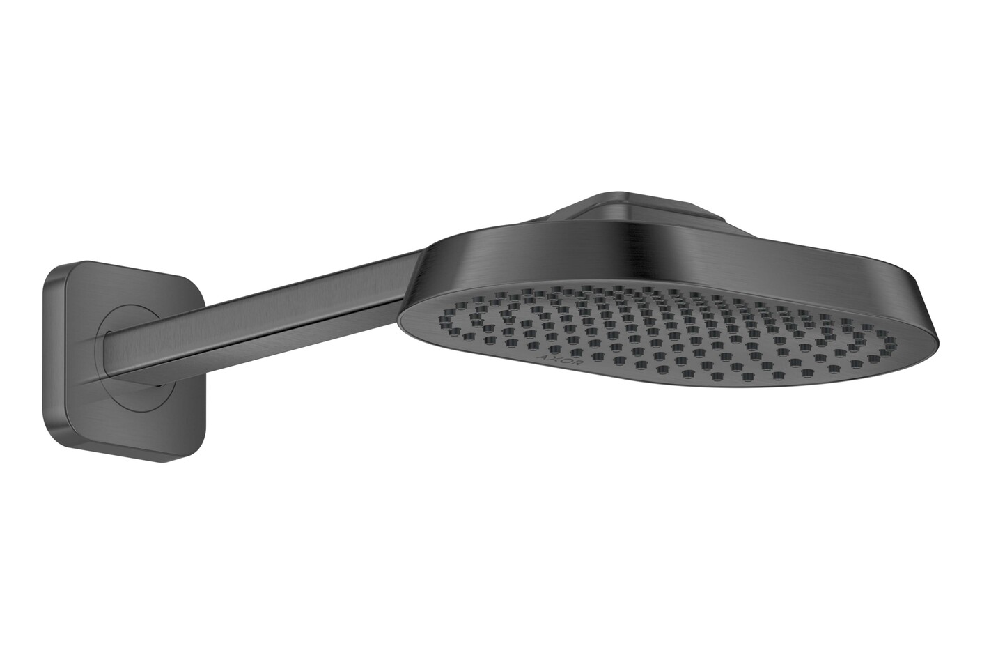AXOR ShowerSphere Overhead shower 250/160 1jet with shower arm I Brushed Black Chrome