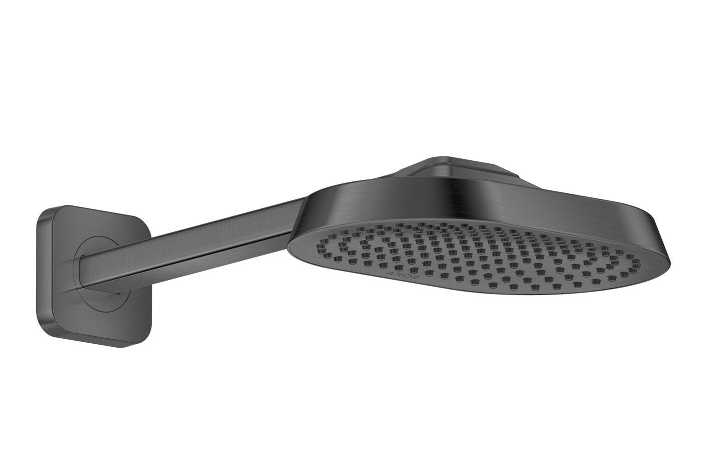 AXOR ShowerSphere Overhead shower 250/160 1jet EcoSmart with shower arm I Brushed Black Chrome