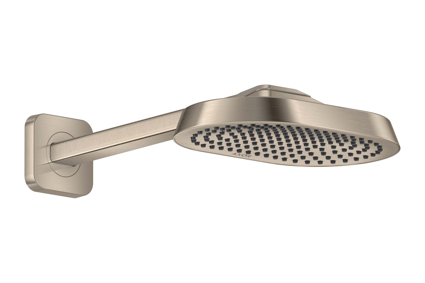 AXOR ShowerSphere Overhead shower 250/160 1jet EcoSmart with shower arm I Brushed Nickel