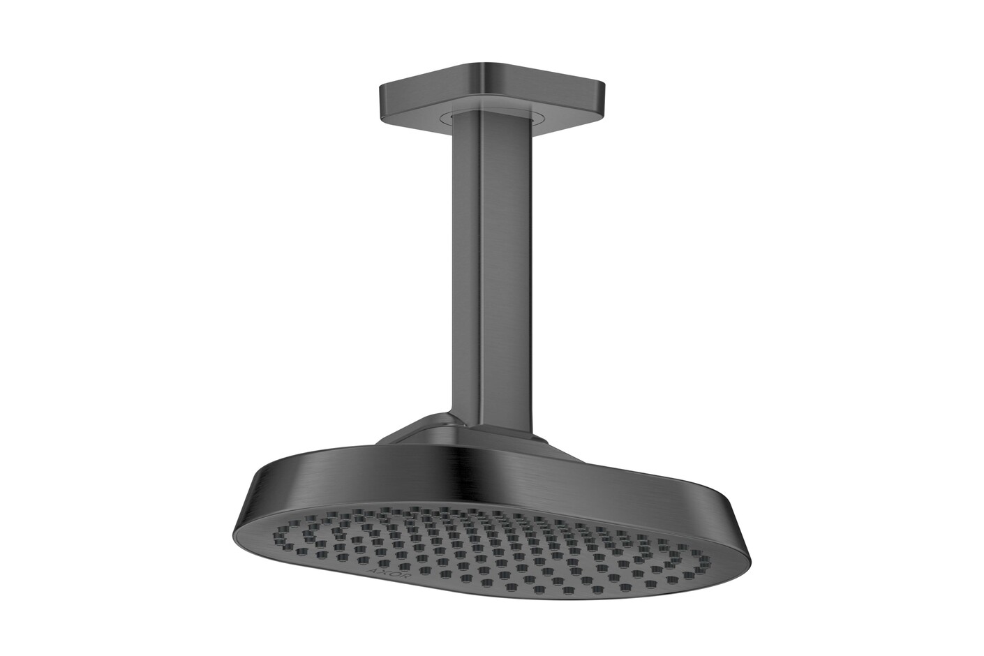 AXOR ShowerSphere Overhead shower 250/160 1jet with ceiling connector I Brushed Black Chrome