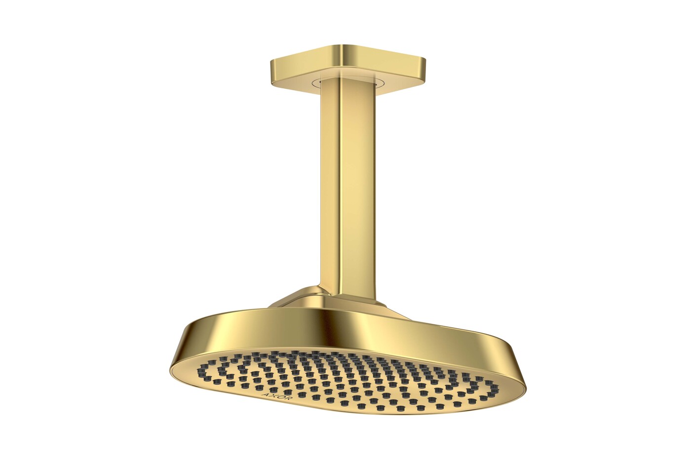 AXOR ShowerSphere Kopfbrause 250/160 1jet mit Deckenanschluss I Polished Gold Optic