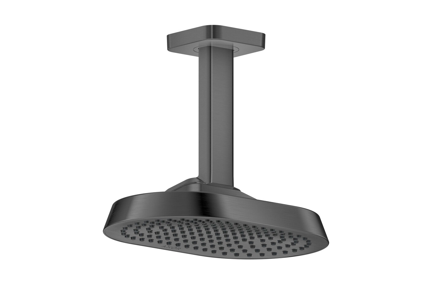 AXOR ShowerSphere Overhead shower 250/160 1jet EcoSmart with ceiling connector I Brushed Black Chrome