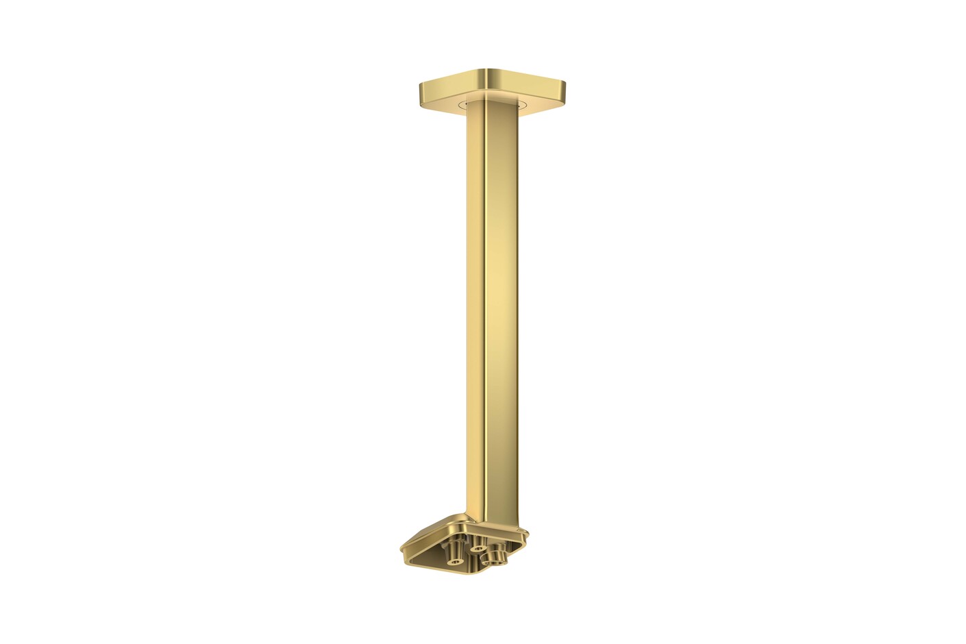 AXOR ShowerSphere Deckenanschluss 300 mm für Kopfbrause 2jet I Polished Gold Optic