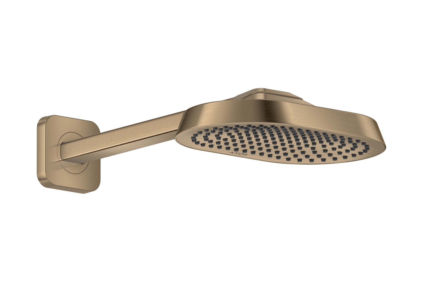 AXOR Showerphere Overhead shower 250/160 1jet EcoSmart+ with shower arm I Brushed Bronze