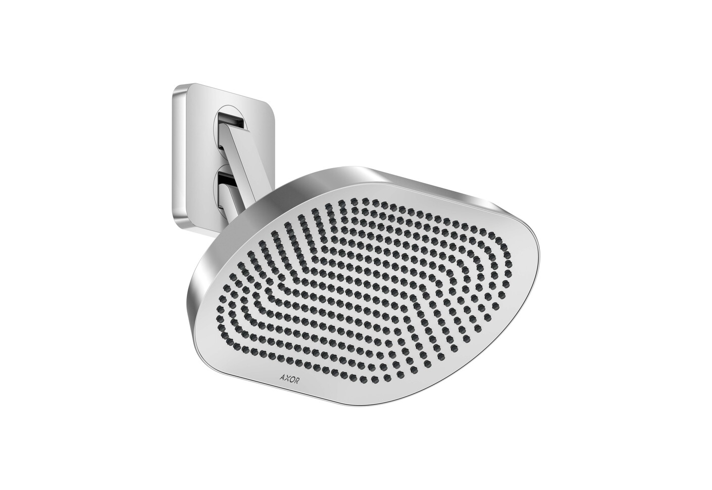 AXOR ShowerSphere Overhead shower 370/220 2jet with adjustable shower ...