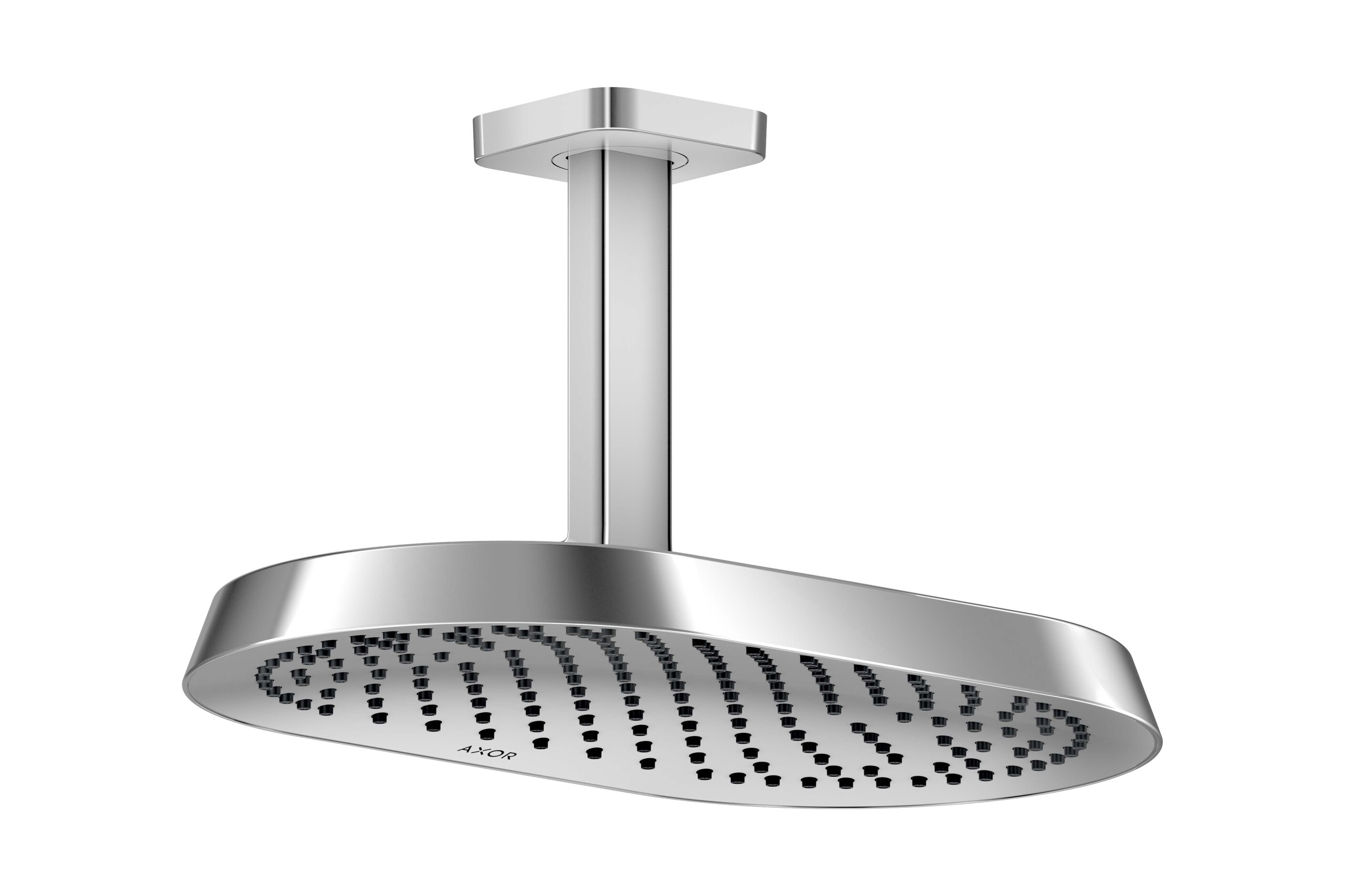 AXOR ShowerSphere Overhead shower 370/220 1jet EcoSmart with ceiling ...