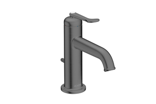 AXOR Archivio Single lever basin mixer 90 CoolStart with pop-up waste set | Brushed Black Chrome  by  AXOR