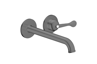 AXOR Archivio Single lever basin mixer for concealed installation wall-mounted with spout 220 mm | Brushed Black Chrome  by  AXOR