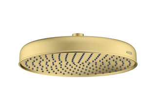 AXOR Archivio Kopfbrause 240 1jet | Brushed Brass  von  AXOR