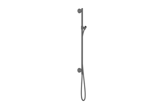 AXOR Archivio Brausestange 0,90 m mit Wandanschluss und Brauseschlauch 1,60 m | Brushed Black Chrome  von  AXOR