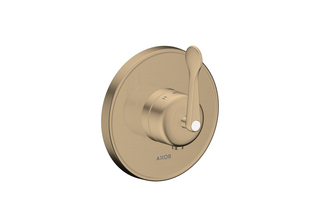 AXOR Archivio Thermostat Unterputz mit Hebelgriff | Brushed Bronze  von  AXOR