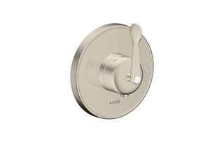 AXOR Archivio Thermostat Unterputz mit Hebelgriff | Brushed Nickel  von  AXOR