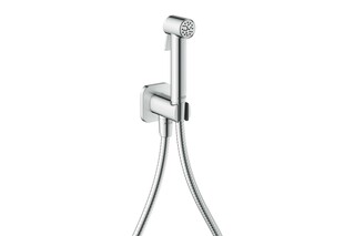AXOR Bidette Showers Bidette hand shower 1jet softsquare for cold water with shower holder and shower hose 1.25 m  by  AXOR