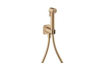 AXOR Bidette Showers Bidette hand shower 1jet softsquare for cold water with shower holder and shower hose 1.25 m  by  AXOR