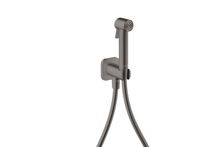 AXOR Bidette Showers Bidette hand shower 1jet softsquare for cold water with shower holder and shower hose 1.25 m  by  AXOR