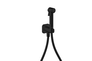 AXOR Bidette Showers Bidette hand shower 1jet softsquare for cold water with shower holder and shower hose 1.25 m  by  AXOR