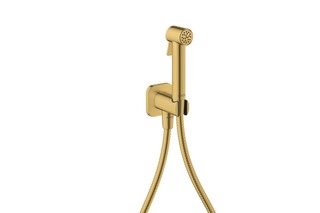 AXOR Bidette Showers Bidette hand shower 1jet softsquare for cold water with shower holder and shower hose 1.25 m  by  AXOR