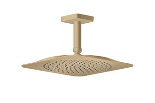 AXOR Citterio C Overhead shower 270/270 1jet EcoSmart+ with ceiling connector | Brushed Bronze  by  AXOR