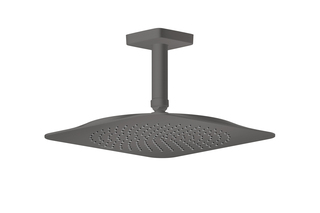 AXOR Citterio C Overhead shower 270/270 1jet EcoSmart+ with ceiling connector | Brushed Black Chrome  by  AXOR