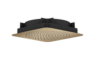 AXOR Citterio C Overhead shower 270/270 1jet ceiling integrated | Brushed Bronze  by  AXOR