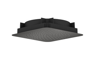 AXOR Citterio C Overhead shower 270/270 1jet EcoSmart+ ceiling integrated | Brushed Black Chrome  by  AXOR