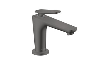 AXOR Citterio C Single lever basin mixer 90 with CoolStart for hand washbasins and waste set | Brushed Black Chrome  by  AXOR