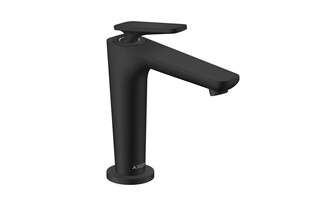 AXOR Citterio C Single lever basin mixer 125 with CoolStart and waste set | Matt black  by  AXOR