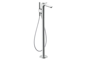 AXOR Citterio C Single lever bath mixer floor-standing - cubic cut  by  AXOR