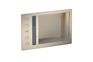 AXOR Incava Shower system 600/390 with thermostat for 3 functions for version with light | Brushed Nickel  by  AXOR