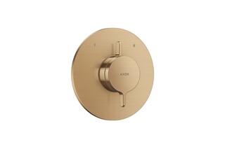 AXOR One Mixer for concealed installation for 2 functions I Brushed Bronze  by  AXOR