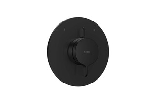 AXOR One Mixer for concealed installation for 2 functions I Matt Black  by  AXOR