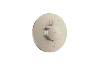 AXOR One Mixer for concealed installation for 2 functions I Brushed Nickel  by  AXOR