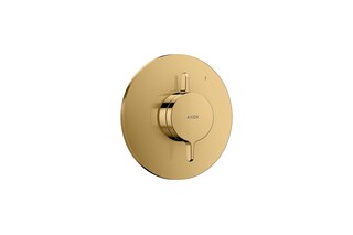 AXOR One Mixer for concealed installation for 1 function I Polished Gold Optic  by  AXOR
