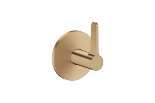 AXOR One Shut-off valve for concealed installation with lever handle I Brushed Bronze  by  AXOR