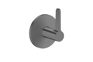AXOR One Shut-off valve for concealed installation with lever handle I Brushed Black Chrome  by  AXOR