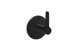 AXOR One Shut-off valve for concealed installation with lever handle I Matt Black  by  AXOR