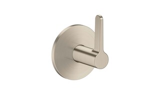 AXOR One Absperrventil Unterputz mit Hebelgriff I Brushed Nickel  von  AXOR