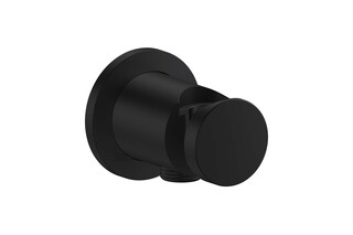 AXOR One Porter unit round I Matt Black  by  AXOR