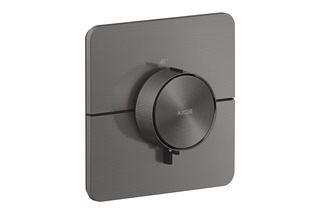 AXOR ShowerSelect ID Thermostat HighFlow for concealed installation softsquare | Brushed Black Chrome  by  AXOR