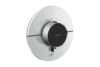 AXOR ShowerSelect ID Thermostat HighFlow Unterputz rund für 1 Verbraucher und einen zusätzlichen Abgang  von  AXOR