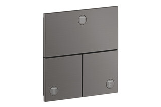 AXOR ShowerSelect ID Valve for concealed installation square for 3 functions | Brushed Black Chrome  by  AXOR