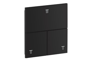 AXOR ShowerSelect ID Valve for concealed installation square for 3 functions | Matt black  by  AXOR