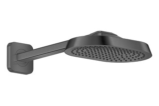 AXOR ShowerSphere Overhead shower 250/160 1jet with shower arm I Brushed Black Chrome  by  AXOR