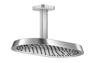 AXOR ShowerSphere Overhead shower 370/220 1jet with ceiling connector  by  AXOR