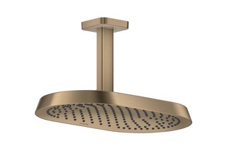 AXOR ShowerSphere Kopfbrause 370/220 1jet mit Deckenanschluss I Brushed Bronze  von  AXOR