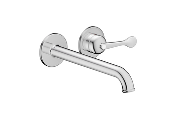 AXOR Archivio Einhebel-Waschtischmischer Unterputz für Wandmontage mit Auslauf 220 mm