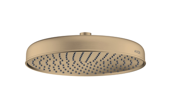 AXOR Archivio Kopfbrause 240 1jet EcoSmart | Brushed Bronze
