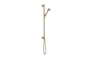 AXOR Archivio Brauseset 85 1jet EcoSmart mit Wandanschluss | Brushed Bronze