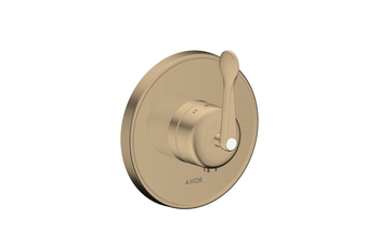 AXOR Archivio Thermostat Unterputz mit Hebelgriff | Brushed Bronze